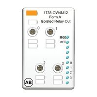 Allen-Bradley On Machine Distributed IO ArmorPoint IO 4DO Relay Isolated Module DC Micro