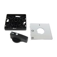 Allen-Bradley 194L Handle Type N 67 x 67mm Red Yellow 90 Degrees 0 1 and Off On