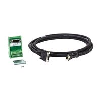 Allen-Bradley Ultra 3000 Servo Breakout Board Kit Panel Mount MF CN2 44Pin 9m