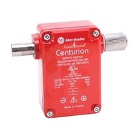 Allen-Bradley 440K Centurion Guardlock Switch 2NC Safety 1NO Auxiliaty Left Bolt Alloy Red M20