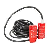 Allen-Bradley 440N Ferrogard FRS21 ABS Red Switch Actuator 24V DC 1A 2NC Safety 1NO Aux 6m
