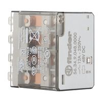 Finder 56 Series Miniature Power Relay 12A 4CO 48V DC Coil