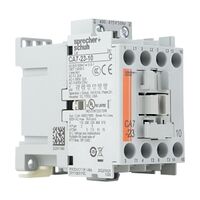 S+S CA7 Contactor 11kW 3Pole 415VAC Coil 1NO Contact Auxiliary