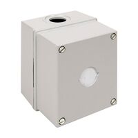 Allen-Bradley 800F Enclosure Die Cast Metal 1 Hole Metric Conduit Grey for 22.5mm Pushbutton