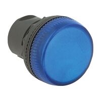 Allen-Bradley 800F Pilot Light 22.5mm Complete Metal LED Module 24V AC DC Blue