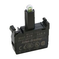 Allen-Bradley 800F Integrated LED Module Latch Mount 24V AC/DC White