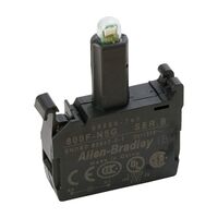 Allen-Bradley 800F Integrated LED Module Latch Mount 120V AC Green