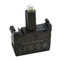 Allen-Bradley 800F Integrated LED Module Latch Mount 240V AC Green