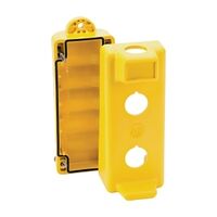 Allen-Bradley 800F Pendant Station Enclosure 2 Hole in Face Latch Mounting Yellow for 800F 22.5mm