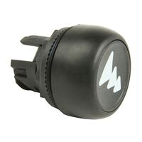 Allen-Bradley 800F Pushbutton 3 Speed Black Horizontal Down Vertical Left