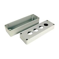 Allen-Bradley 800H Enclosure Rosite Glass Poly 4 Holes 3 4In Conduit Entry for 30.5mm Pushbutton
