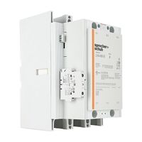 S+S CA9 Contactor 75kW 3Pole 250 to 500VAC and VDC Electronic Coil 1NO 1NC Contact Auxiliary Lugs