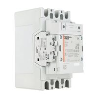 S+S CA9 Contactor 110kW 3Pole 24 to 60VAC and VDC Coil 1NO 1NC Contact Auxiliary