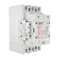 S+S CA9 Contactor 110kW 3Pole 100 to 250VAC and VDC Elec Coil 1NO 1NC Contact Auxiliary