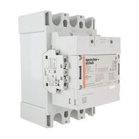 S+S CA9 Contactor 200kW 3Pole 24 to 60VAC and VDC Coil 1NO 1NC Contact Auxiliary