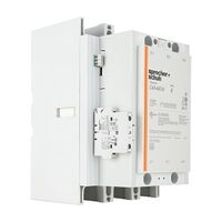 S+S CA9 Contactor 250kW 3Pole 250 to 500VAC and VDC Electronic Coil 1NO 1NC Contact Auxiliary