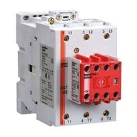S+S CAS7 Safety Contactor 45kW 3Pole 24VDC Coil 1NO 4NC Contact Auxiliary