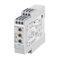 Carlo Gavazzi Monitoring Relay Over/Under Current via Int-Shnt 0.1-5A ACDC and 24-48V ACDC 1CO