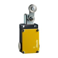 Steute Limit Switch Extreme 40mm Metal Short Roller Lever 1 NO 1 NC Contacts Slow M16