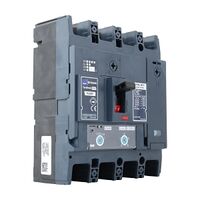 Terasaki TemBreak PRO MCCB 250 Frame 36kA 4P 63A Adj. Thermal Adj. Magnetic