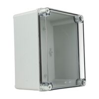 Fibox Piccolo Terminal Box PC IP66 and IP67 H140 x W170 x D95mm Clear