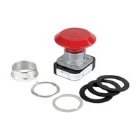 Allen-Bradley 800T Pushbutton 30.5mm Jumbo Mushroom Head 2 Position Push Pull Non Illuminated Red