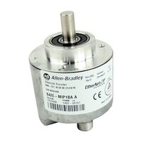 AB 842E EtherNet/IP Absolute Encoder CIP Motion Single Turn Solid Shaft 10mm M12