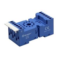 Finder 90 Series Base for 6013 Relay 9902 LED Modules with Metal Clip