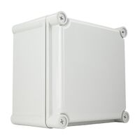 Fibox SOLID Terminal Box ABS IP66 and IP67 H190 x W190 x D130mm Grey