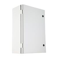 Fibox CAB Enclosure Wall Mount Glass Reinforced Polyester IP65 H615 x W415 x D230mm