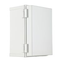 Fibox CAB Enclosure Wall Mount PC IP65 W200 x H300 x D180mm with Lock Grey