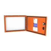 NHP Concept Plus Panelboard Accessory Module 1080mm IP42 with Blank Escutcheon Orange