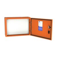 NHP Concept Premier Panelboard Accessory Module 1080mm IP66 with Blank Escutcheon Orange