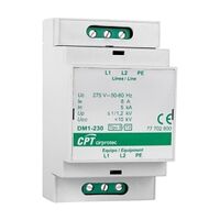 Cirprotec DM SPD Type 3 1 Phase L to N to PE Imax 20kA 240VAC 8A Series