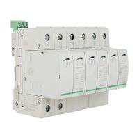 Cirprotec PSC Surge Protection Device Type 1 and 2 3 Phase L-L and L-N Iimp 25kA Imsc 200kA 400VAC