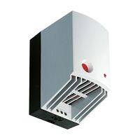 STEGO Fan Heater 220 to 240V AC 550W H165 x 100 x D128mm