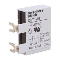 S+S CA7 Coil Suppressor Varistor Module 137 to 277VAC and 181 to 350VDC