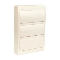 NHP MOD6 CSB Insulated Loadcentre 36 Way DIN Surface White Door