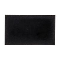Sprecher and Schuh D7 Legend Plate 30 x 50 mm Snap in Black Aluminium BLANK