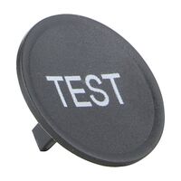 Sprecher and Schuh D7 Colour Cap for Flush Non Illuminated Pushbutton 22.5mm Black Test
