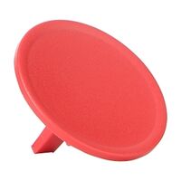 Sprecher and Schuh D7 Colour Cap for Flush and Guarded Non illuminated Pushbutton 22.5mm Red Blank