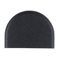 Sprecher and Schuh D7 Colour Cap for Flush Multi Function Pushbutton 22.5mm Blank Black