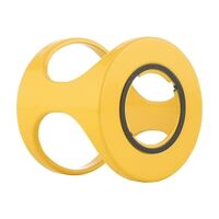 Sprecher and Schuh D7 Protective Guard Metal for 40mm Mushroom Style Pushbutton Operators Yellow