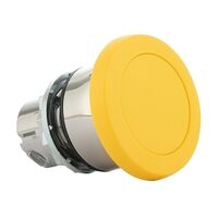 Sprecher and Schuh D7 Pushbutton 22.5 mm Metal Momentary Mush Hd 40 mm Yellow