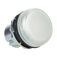 Sprecher and Schuh D7 Pilot Light 22.5 mm Head Only Round Metal Clear Lens