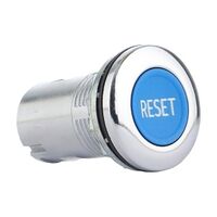 Sprecher and Schuh D7 Pushbutton 22.5mm Metal Reset Rod Operator Reset Blue