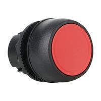 Sprecher and Schuh D7 Pushbutton 22.5 mm Head Only Plastic Latching Flush Red Cap Non Ill