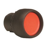 Sprecher and Schuh D7 PushButton 22.5 mm Plastic Momentary Gaurded Head Non Illum Red