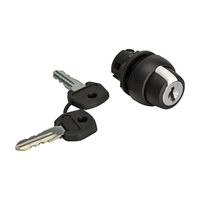 Sprecher and Schuh D7 Key Selector Switch 22.5 mm 2 Position Plastic Maint Key Rtn Left Code 3802