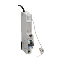 NHP DIN-T Residual Current Device Long Body w/ Overcurrent 10kA 16A 1Pole and N C Curve 10mA Type A